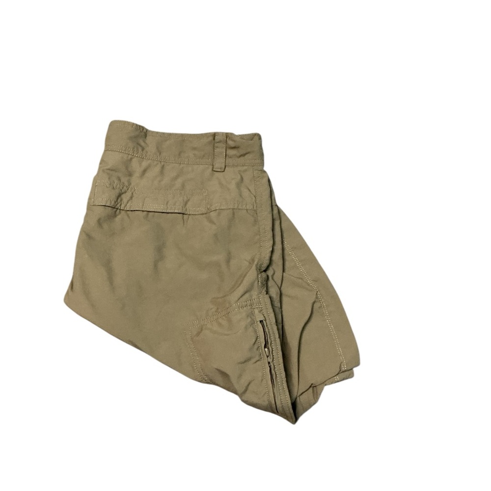 The North Face Lightweight Shorts Green Men’s Size 36 Zip Pockets Outdoor Hiking